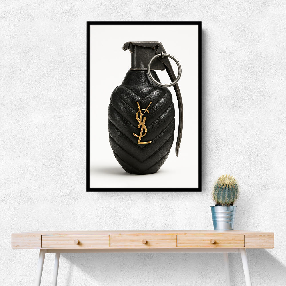 Saint Laurent Fashion Inspired Grenade 1 Wall Art